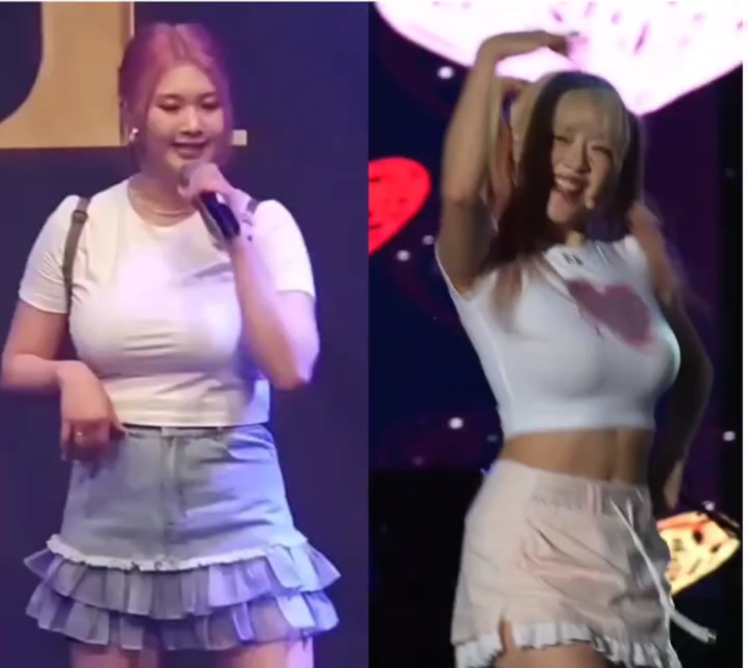 Boobs Battle : Swan vs Jeewon - KPOP NSFW